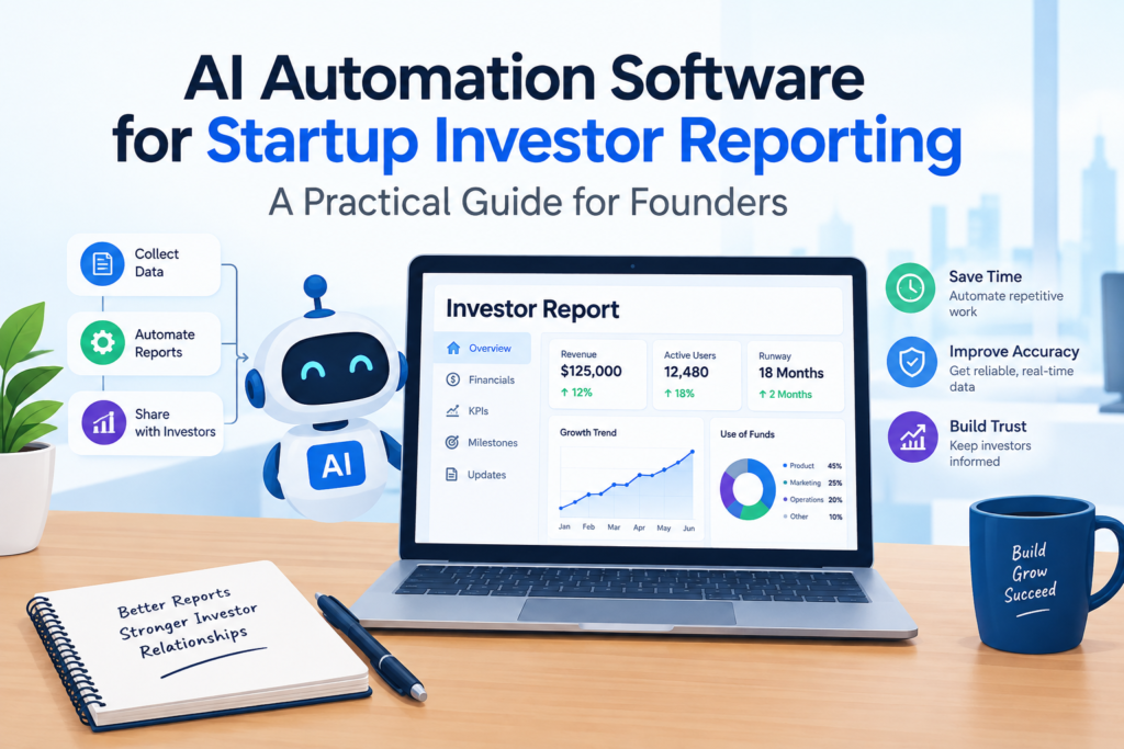 AI Automation Software for Startup Investor Reporting: A Practical Guide for Founders