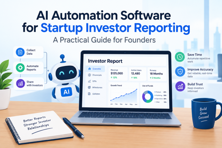 AI Automation Software for Startup Investor Reporting: A Practical Guide for Founders