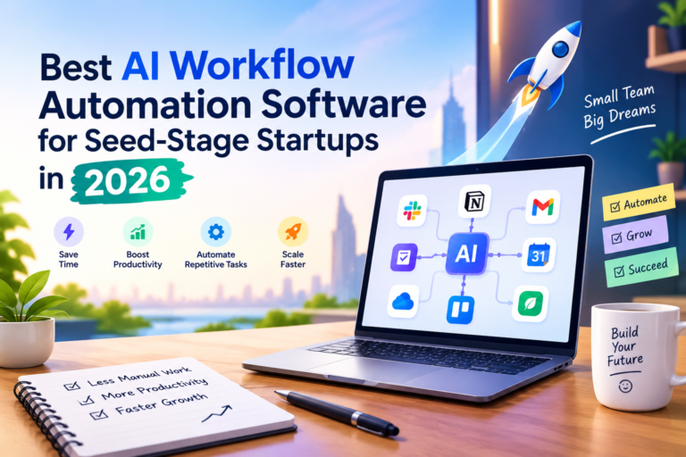 Best AI Workflow Automation Software for Seed-Stage Startups in 2026
