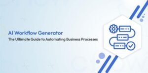 AI workflow generator for repetitive tasks automating business processes, data entry, emails, customer onboarding, lead management, and routine workflows.