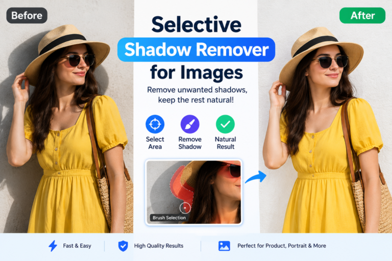 Selective Shadow Remover for Images: How to Fix Harsh Shadows Without Ruining Your Photo