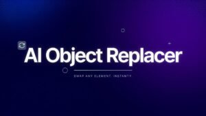 AI Object Replacer tool for replacing unwanted objects in photos with realistic AI-powered edits.
