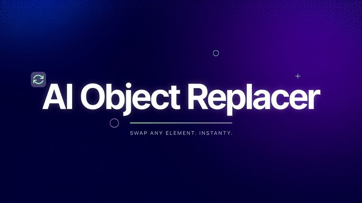 AI Object Replacer tool for replacing unwanted objects in photos with realistic AI-powered edits.